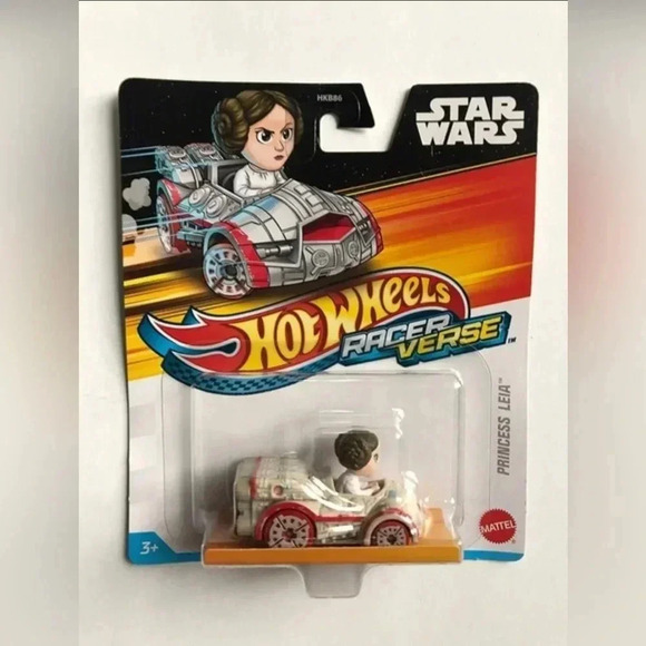 Mattel Hot Wheels Racer Verse Diecast Car: Star Wars Princess Leia - BRAND NEW!! - Picture 1 of 3